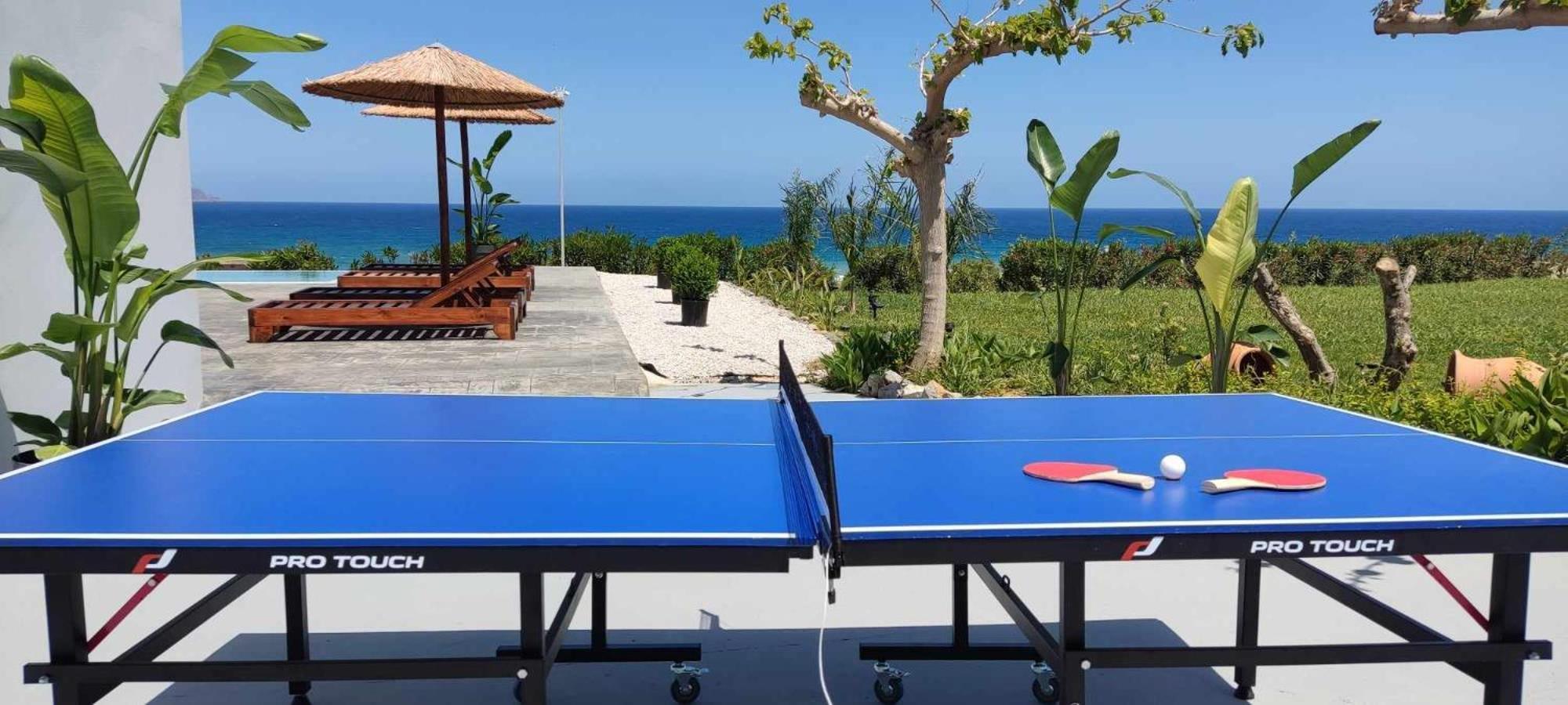Blue Harmony Villa Dhramia ภายนอก รูปภาพ